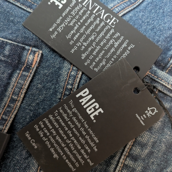 Paige Sasha Wide Leg Jeans Size 26 - Picture 12 of 12